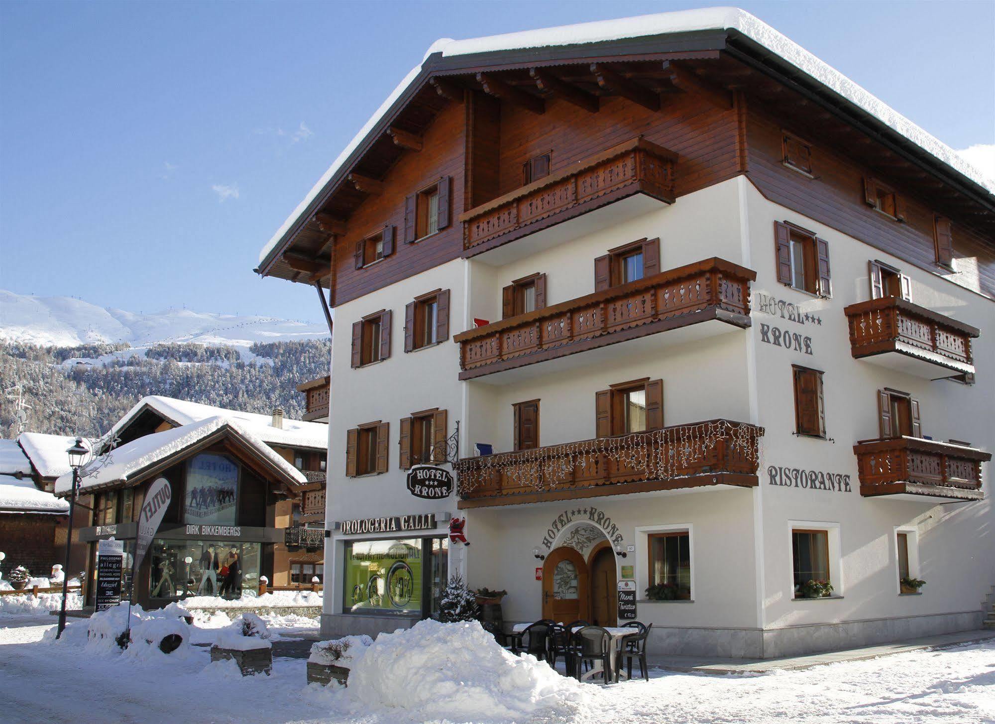 Hotel Krone Livigno Exterior photo